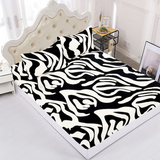 Silk Fashion Кралица 160x200+30см. с Ластик Fleece Многоцветен Silk Fashion Кралица 160x200+30см. с Ластик Fleece Многоцветен