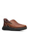 Step Men's Anatomic Leather Casual Shoes Brown