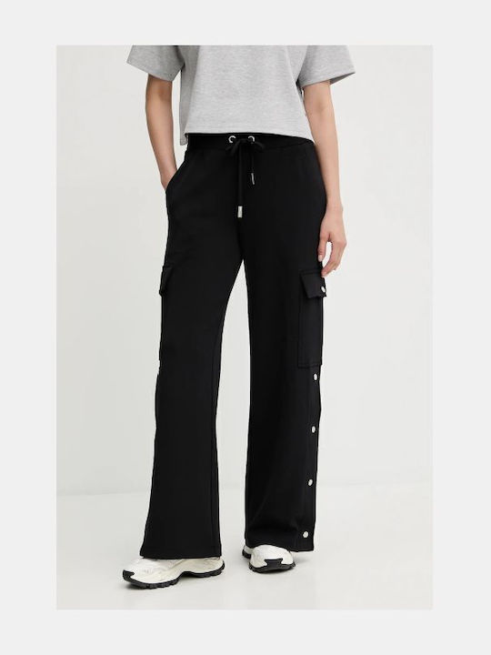 Women's Fabric Trousers Black