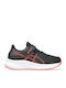Patriot 13 Ps Kids Sports Shoes Running with Hoop & Loop Closure Black