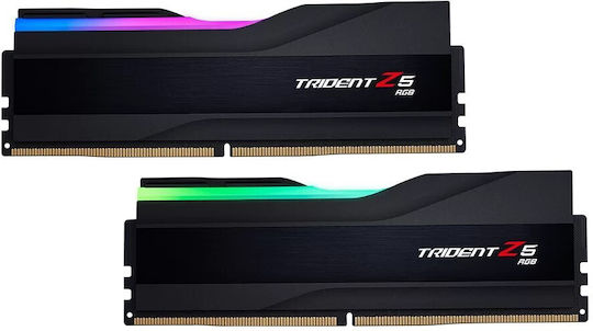 G.Skill TRIDENT Z5 RGB DDR5 128GB RAM με 2x64GB Modules και Ταχύτητα 6400 για Desktop