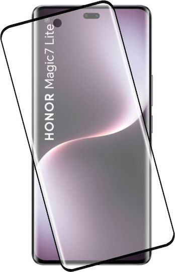 Idol 1991 3D 0.3mm Full Glue Tempered Glass Μαύρο (Honor Magic7 Lite)
