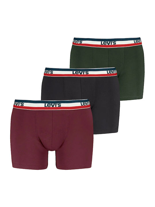 Herren Boxershorts Mehrfarbig 3Packung