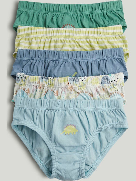 Mothercare Set of Kids' Briefs Multicolored 5pcs
