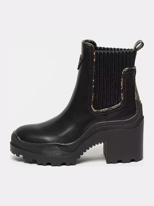 Guess Stiefeletten Damen Schwarz