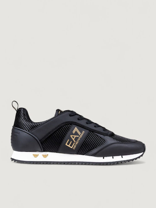 Emporio Armani Сникърси Черни