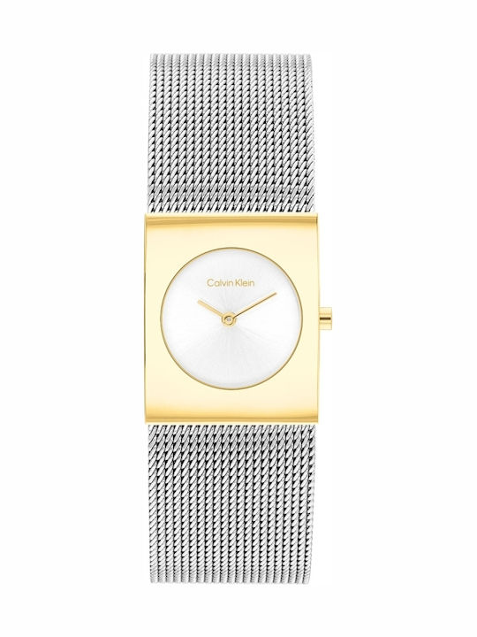 Calvin Klein Pulse Women's Watch with Silver Metal Bracelet
