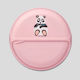 Carl Oscar Plastic Kids' Food Container Pink x 4.5cm