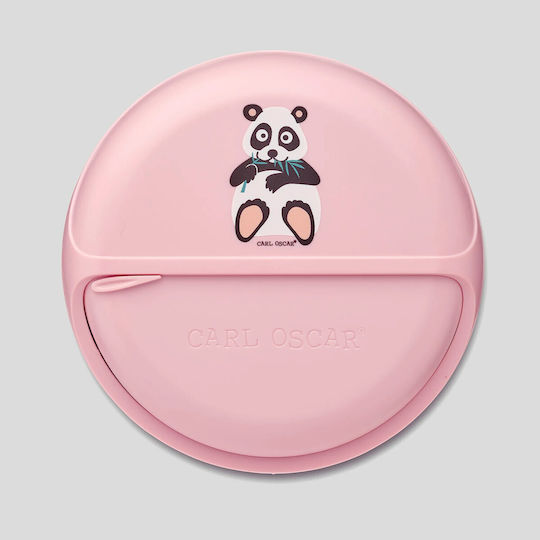 Carl Oscar Plastic Kids' Food Container Pink x 4.5cm