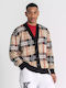 Men's Knitted Cardigan Multicolor