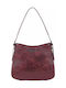 Women's Shoulder Bag Burgundy
