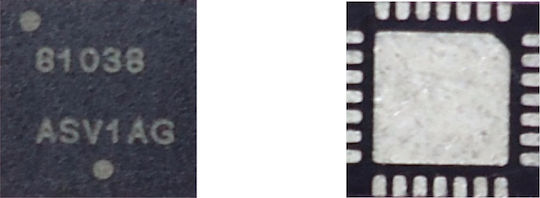 Controller Ic Chip Ncp81038mntwg Ncp81038 81038 Chip Laptop Ολοκληρωμένο Τσιπ Φορητού Υπολογιστή Κωδ.1-chip0745
