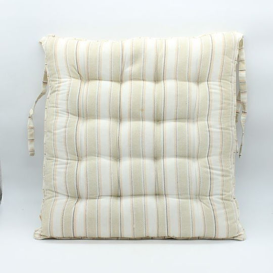 Garden Chair Cushion Beige 40x40cm