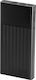 Yenkee YPB 1041 Power Bank 10000mAh 10W με 2 Θύρες USB-A και 2 Θύρες USB-C Μαύρο