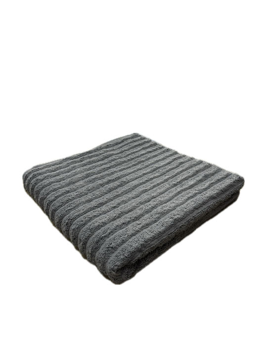 Prosop de corp 70x140cm. Gri Greutate 560gr/m²