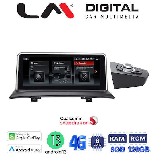 LM Digital Sistem Audio Auto pentru BMW X3 (E83) 2003 2010 (Bluetooth/USB/WiFi/GPS/Apple-Carplay/Android-Auto)