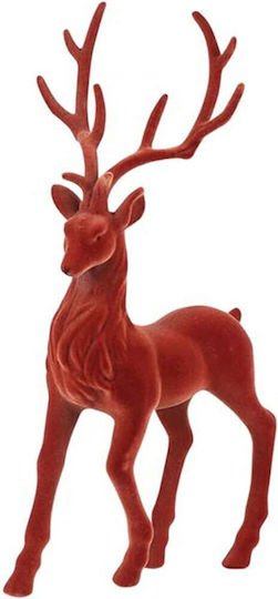 Atmosphera Figurină de Crăciun Cerb Maro 18x9x36