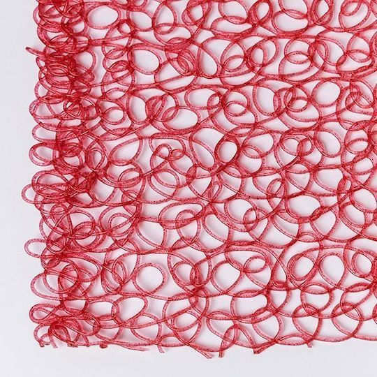 Eurolamp PVC Red Glitter Fence 1x10cm Price Per Meter Eurolamp