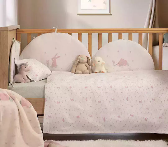 Nef-Nef Homeware Country Bunny Paturi Clasică pentru Grilajul Pătuțului Ecru 40cm