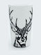 Vase Zement Rentier 11,5x11,5x20cm Eurolamp 600-47157