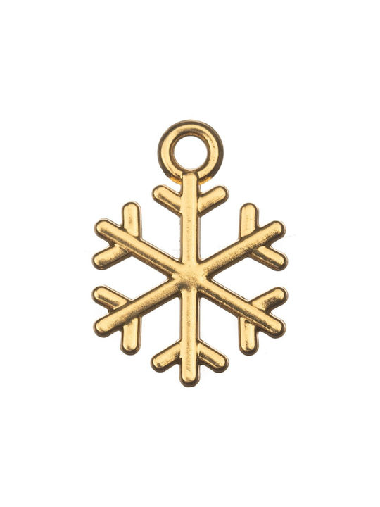 Snow Set Christmas Table Decorations Metallic Gold L2xW1.4cm. 50pcs