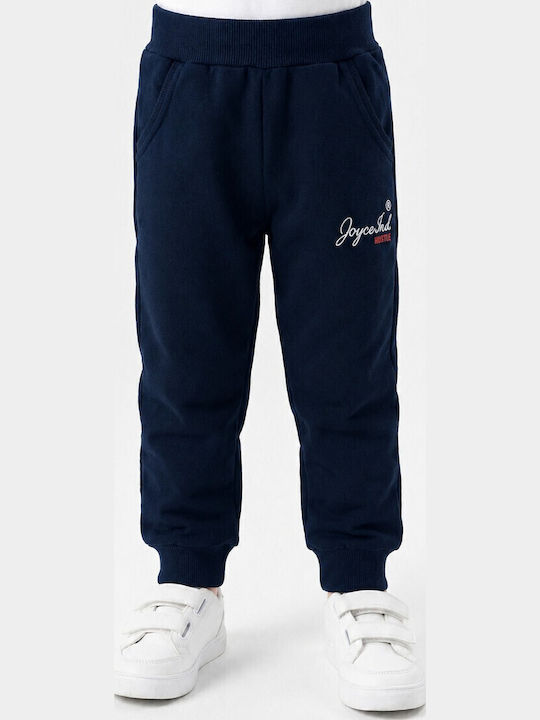 Joyce Boys Παιδικό Παντελόνι Φόρμας Blue