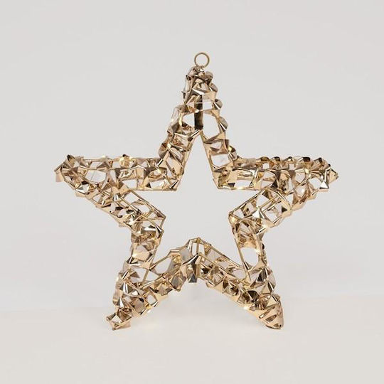 Eurolamp Plastic Illuminated Christmas Decorative Star 52x35x52cm White
