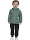Kinder Sweatpants Set - Jogginganzug Bay Leaf Mint 2Stück Skater