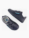 Παιδικά Sneakers Barefoot με Σκρατς Μπλε