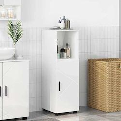 vidaXL Cabinet de baie L30xA35xÎ95cm Alb