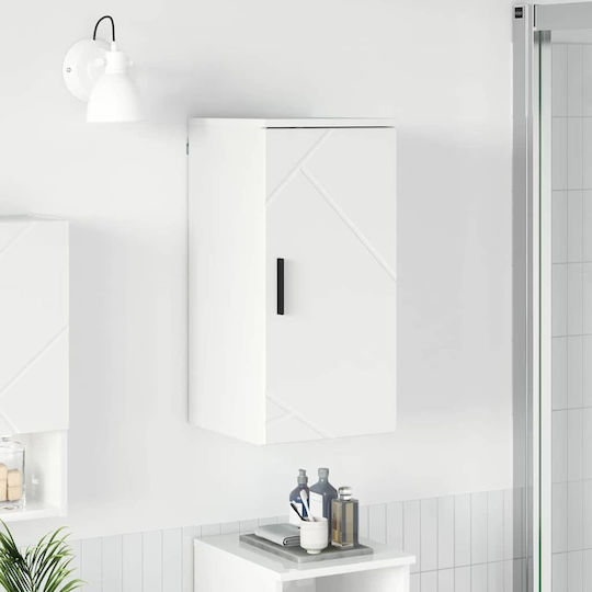 vidaXL Bathroom Cabinet L30xW31.5xH61cm White