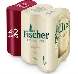 Fischer Pilsner Κουτί 6x330ml