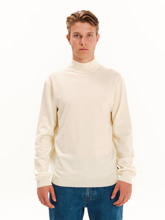 Emerson Long Sleeve Sweater Ecru
