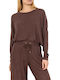 Damen Bluse Brown