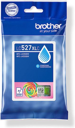 Brother LC527XLC Original InkJet Printer Ink Cyan (LC-527XLC)