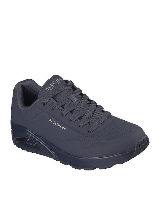 Skechers Stand Ανδρικά Sneakers Μπλε