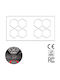 VenCore Panou LED Putere 456W cu Alb Rece Lumini