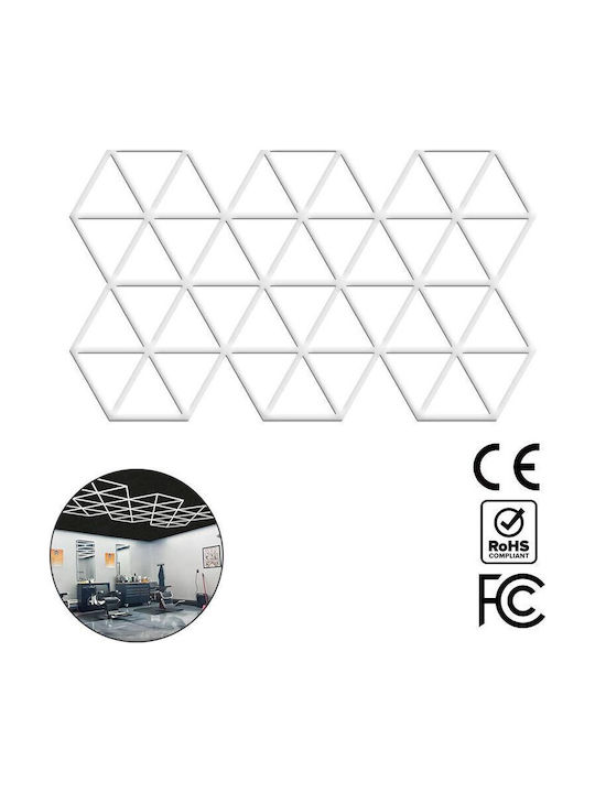 VenCore LED Панел 224W с Студено бяло Светлина 6500К