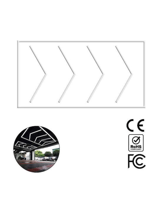 VenCore LED Panel 725W mit Kaltweiß Licht 6500K