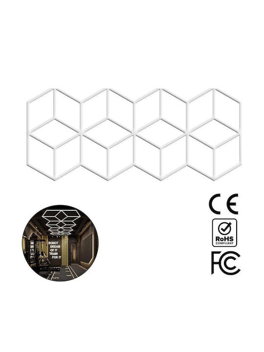 VenCore LED Panel 430W mit Kaltweiß Licht 6500K
