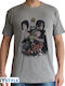 Naruto Shippuden Unisex Sport Grey Tshirt Abytex355