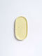 Egg Back Home Party Mini Oval Tavă de Servire Yellow 17.5x17.5x2cm TRAY-PARTY-YELLOEW-MINI 1buc