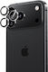 Benks Προστασία Κάμερας Tempered Glass Μαύρο για το iPhone 17 Pro, iPhone 17 Pro Max