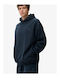 Sweatshirt with Hood Blueberry Navy