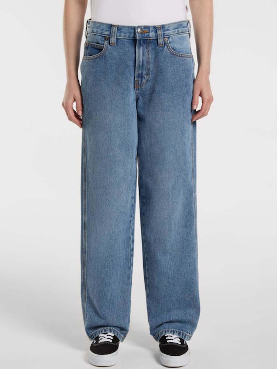 Dickies Farner Hoch tailliert Damenjeans Rinsed...