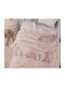 Nef-Nef Homeware Blanket Cot Country Bunny Velvet Multicolour 100x140cm