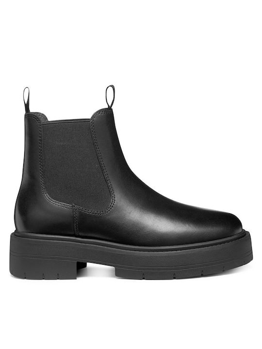 D Spherica Ghete Dama Chelsea De Piele Negre