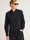 Long Sleeve Regular Fit Shirt in Black