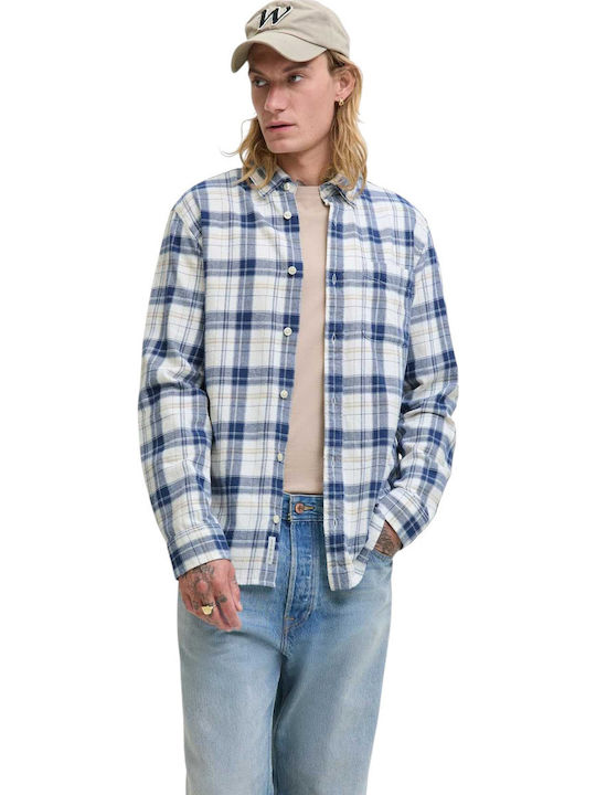 Jack & Jones Μακρυμάνικo Πουκάμισο Καρό Night S...