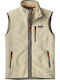 Fleece Retro Pile Men's Fleece Jacket Beige